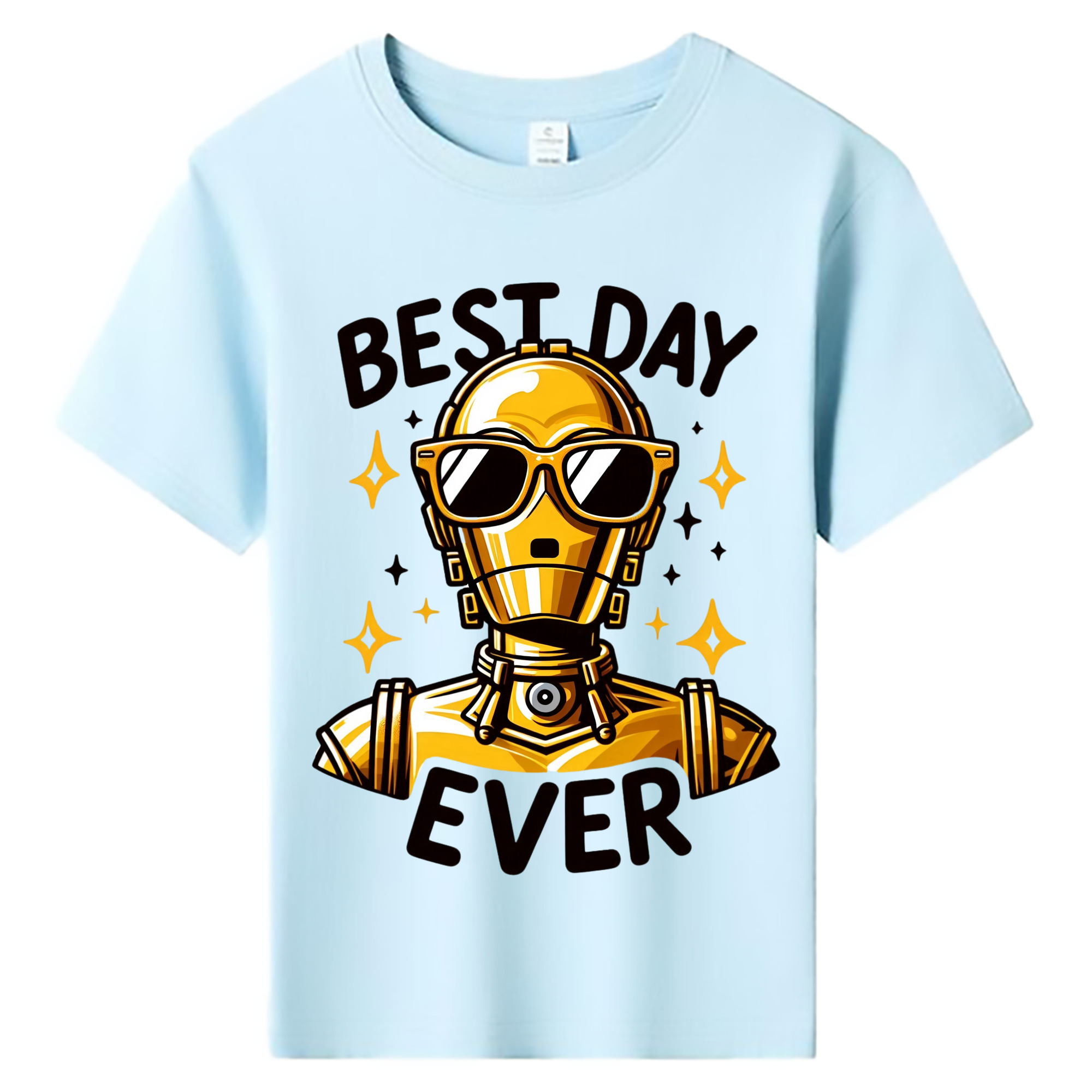 （画像用） スター・ウォーズ Star Wars 綿100％キッズTシャツ（フロントプリント）